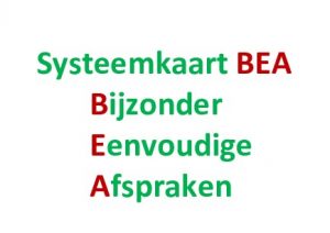Systeemkaart BEA versie 260707; met 5+kaart direct punten bijtellen